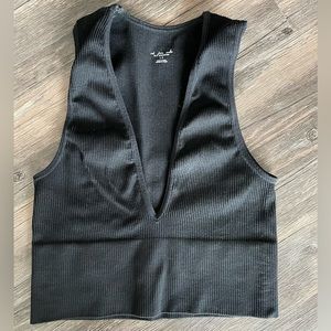 Out From Under Seamless Plunge Bra Top